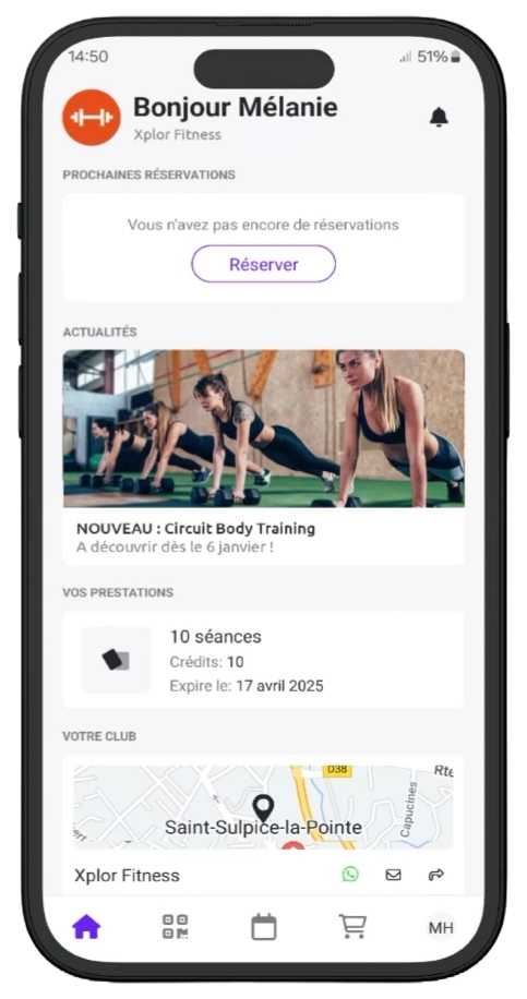 Application Xplor Active
